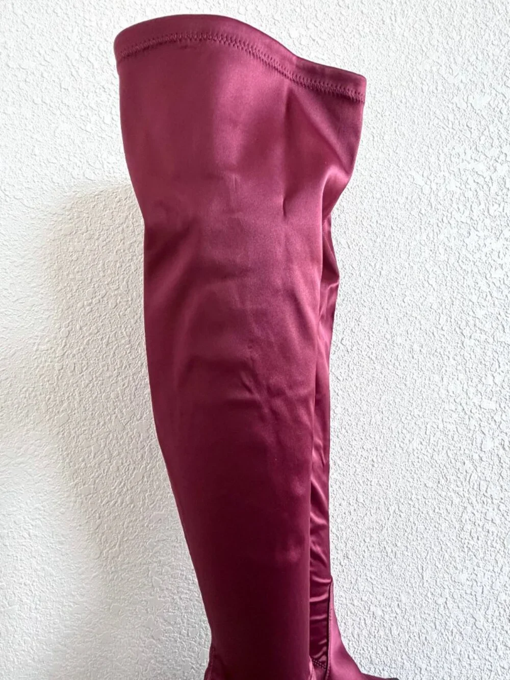 Torrid Maroon Red Over the Knee Boot - Size 8WW